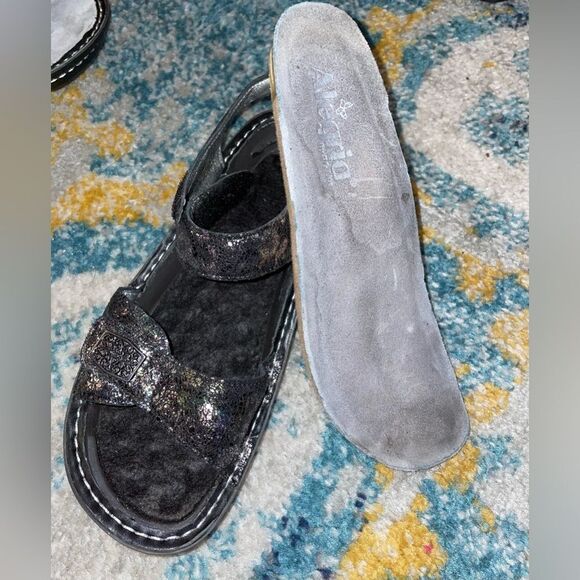 Alegria Vienna Sandals Metallic 7 - Picture 7 of 9